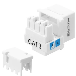 HAING CAT3 RJ11 Punch Down Keystone Jack