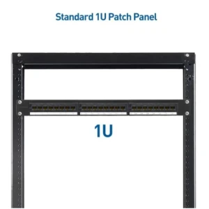 HAING 24 ports Cat5E &amp; Cat6 Utp Ethernet Cable Rack