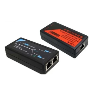 2 Port 100M POE Extender IEEE 802.3af Standard 