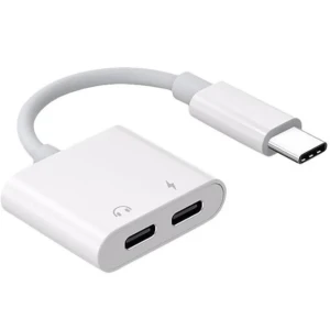 2 in 1 Type-C Audio &amp; Charge Adapter