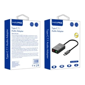 HAING Type-C 7.1 Audio Adapter