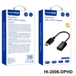 HAING High Quality DP to HDMI Converter
