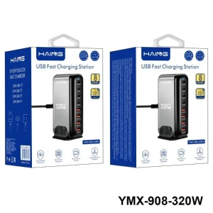  HAING 8 Port USB Fast Charging Station 320W EU Plug