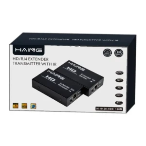  HAING HDMI/RJ45 Extender 1080p with IR 120M
