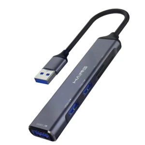 HAING USB to 5 Port Multifunction Adapter