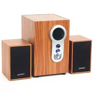 Leerfei M-2202 2.1 Multimedia Wired Subwoofer Speaker