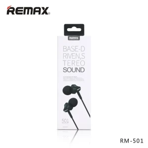Remax RM-501 High Performance Wired In Ear Earphone Stereo