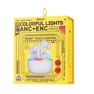 Remax Hi-FI RGB ANC+ENC Smart Touch Control Earbuds Earph