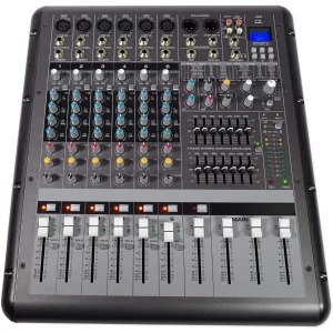 SHUCE PMA-10D 600W 8 Channel 2 Mic with USB &amp; Effects Mixer