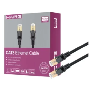 HAING High Quality Cat8 Ethernet Cable Network Cable