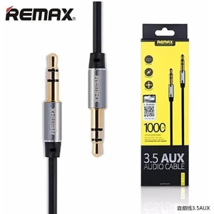 Remax 3.5mm Copper alloy body &amp; TPE material Aux Audio Cable