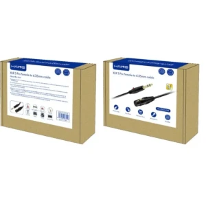 HAING 3 Pin Female To 6.35mm Cable 2M