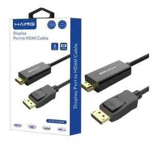 HAING 4K Display Port DP to HDMI Cable