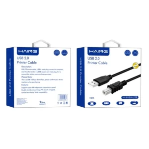 HAING USB 2.0 A-B Printer Cable 10M