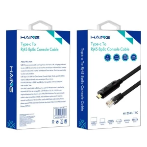 HAING Type-C To Rj45 8p8c Console Cable 1.8M