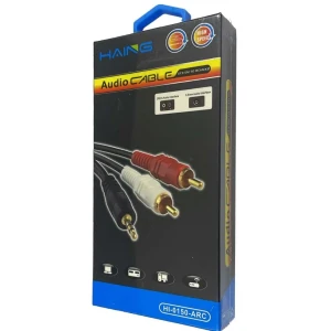 HAING DC3.5M to RCAMX2 Audio Cable