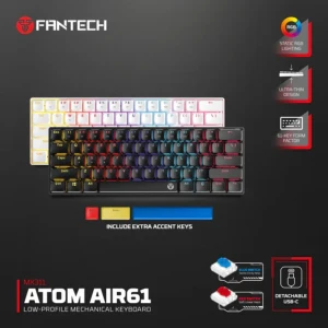 Fantech Atomair61 Mk311 Mechanical Keyboard Low-profile