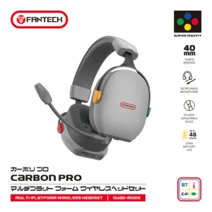 Fantech SUPER MAXFIT Carbon Pro Bluetooth Wireless Headset 