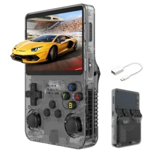 R36s Handheld Game Console, 3.5 Inch Ips Screen Retro Gaming Cons
