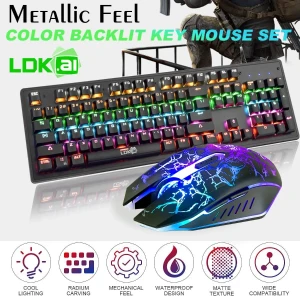  LDK.ai G100 Wired Gaming Combo