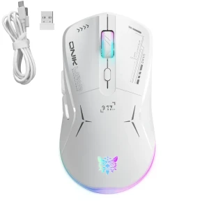 Onikuma CW917 Wireless Gaming Mouse (White) 4800 DPI