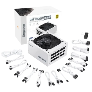Segotep GM1000W 80+ Gold PSU | Fully Modular Power Supply Unit
