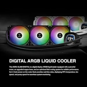 GAMDIAS AURA GL360 Digital CPU Liquid Cooler