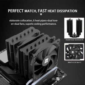 Thermalright Peerless Assassin 120 SE Dual-Tower CPU Air Cooler