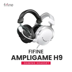 FIFINE AmpliGame H9 Gaming Headset White
