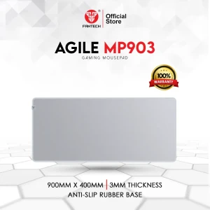 FANTECH Agile White Gaming Mouse Pad (Box)