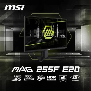 MSI MAG 255F E20 25Inch Gaming Monitor 200Hz