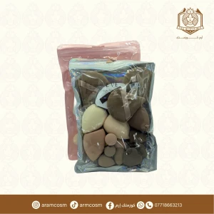 مجموعة متنوعة من إسفنجات المكياج (بيوتي بلندر)