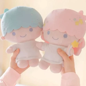 ميداليات قطن سانريو للتوأم الصغير 