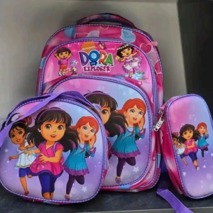 حقيبة مدرسية للبنات DORA ثلاث قطع