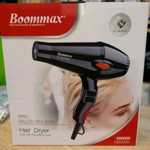 Séchoir Boommax، موديل PRO SALON BM-2299، بقوة 2000 واط.