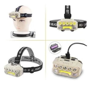 Lamp de tête HX-817S avec détecteur 