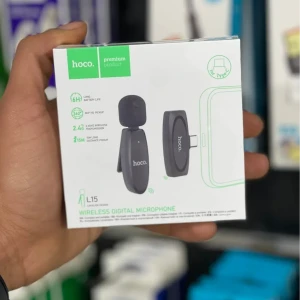 Hoco L15 type C microphone Vert