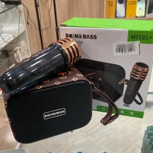 Booms Bass M2101+ مكبر الصوت مع ميكروفون