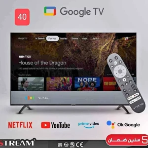 TV stream 40p smart Google TV 