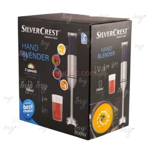 Bras mixeur SilverCrest inox 800w 700m