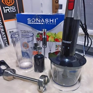 SONASHI Mixeur Plongeur 3en1 Multi Fonctions 600W SHB-179JBC