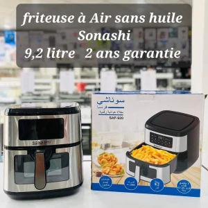 Friteuse à Air Numérique 9.2L 2000W Sonashi SAF920