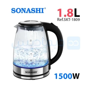 Bouilloire en verre 1.8L Sonashi 1809