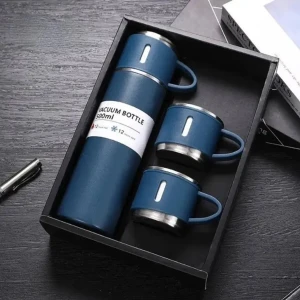 Ensemble de Tasses &amp; Thermos Double Couche En Acier Inoxydable 50