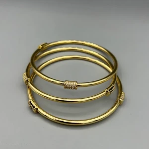 Bracelet acier inoxydable 3pcs