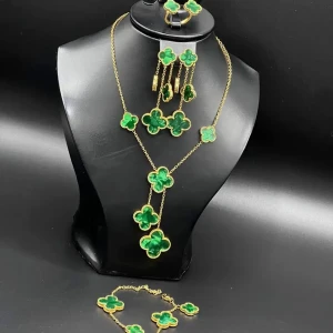 Parure  4p Vancleef Blackpure
