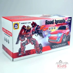 Les Tyrans De La Route Transforment Le Robot !
