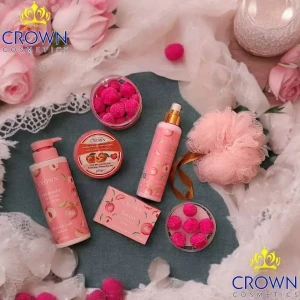 مجموعة الخوخ للعناية بالجسم والبشرة CROWN