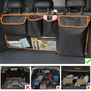 Organisateur Coffre de Voiture Multipoches de Haute Qualité – منظ