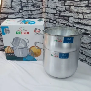Couscousier Aluminuim 8 Litr Grond chef